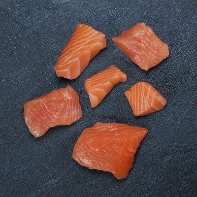 Fresh Atlantic Salmon Pieces and Trim - True North Seafood