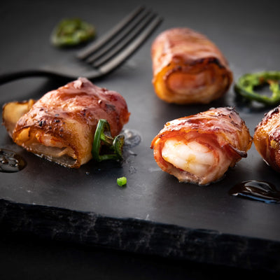 Frozen Bacon Wrapped Scallops - True North Seafood